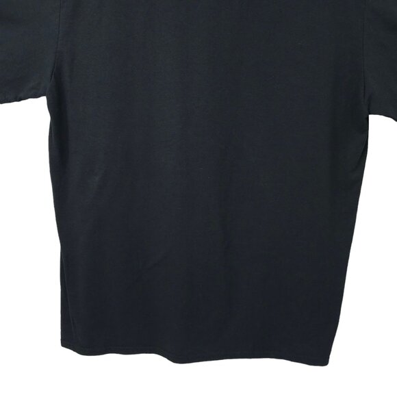 Hunt Hard Graphic T Shirt Mens Size 2XL Retriever Mallard Ducks Flag Tee Black - Picture 13 of 15